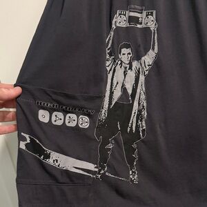 Black Graphic Baby Doll  with Iconic Print High Fidelity Brand